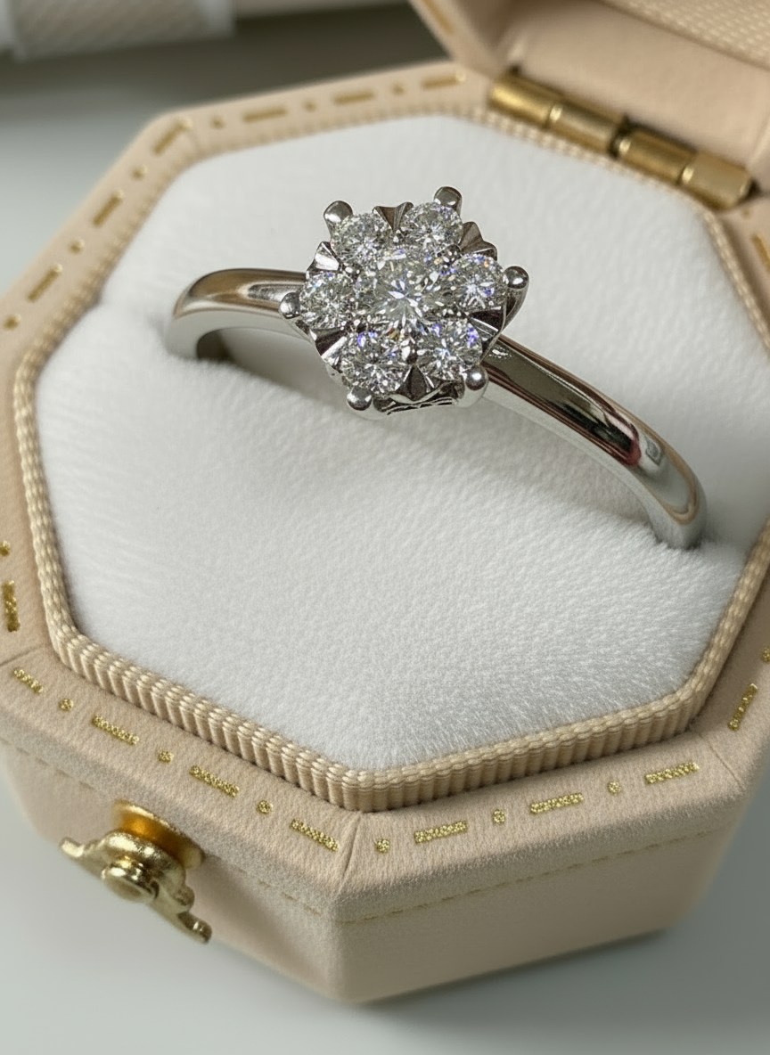 Round elegant illusion set