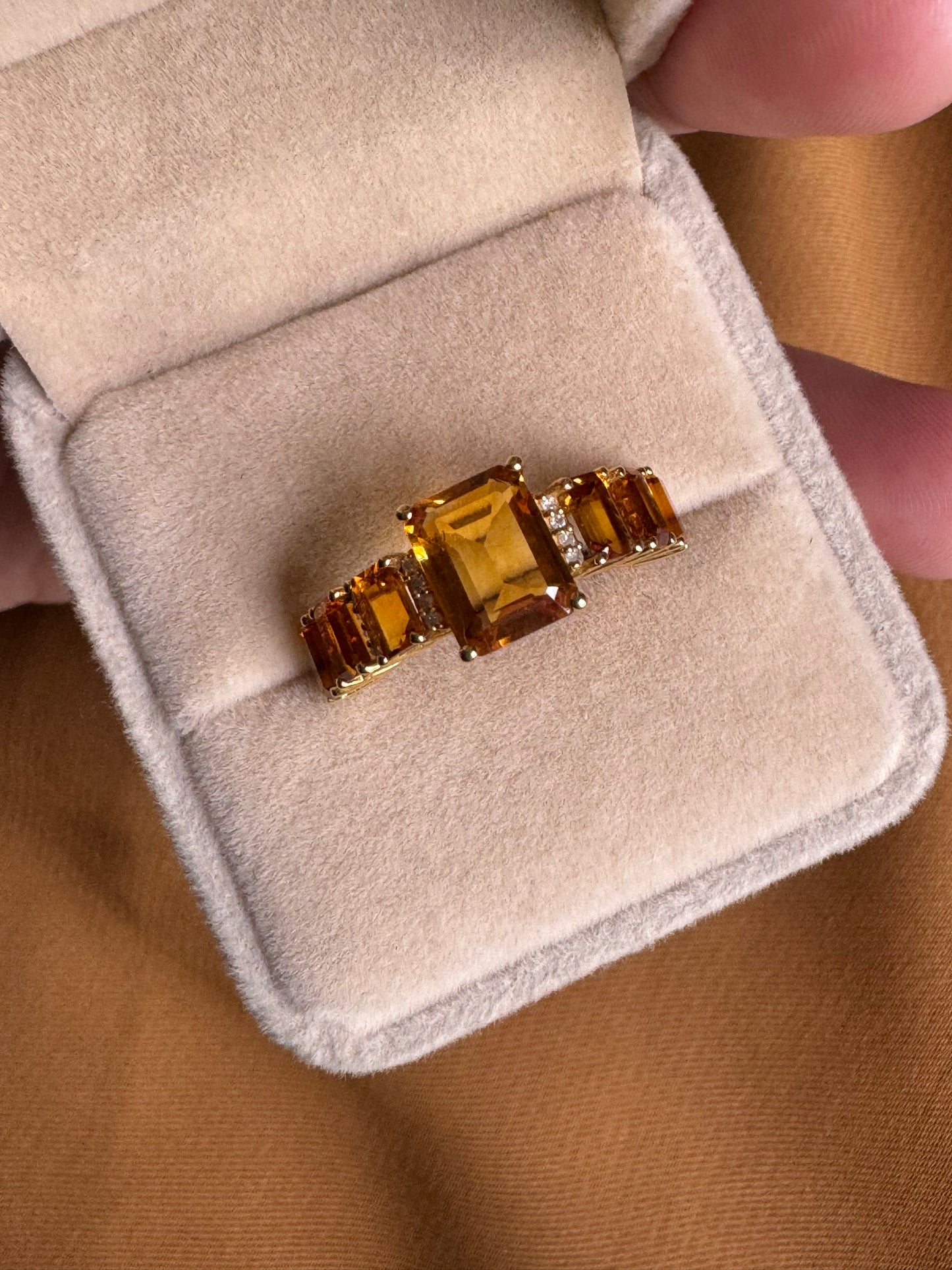 Citrine Ring