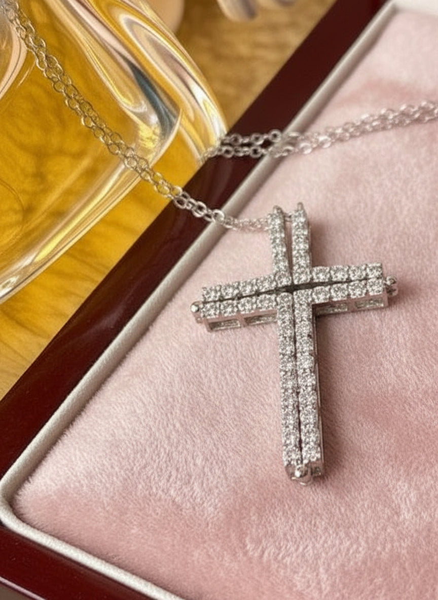 Transforming Cross Necklace