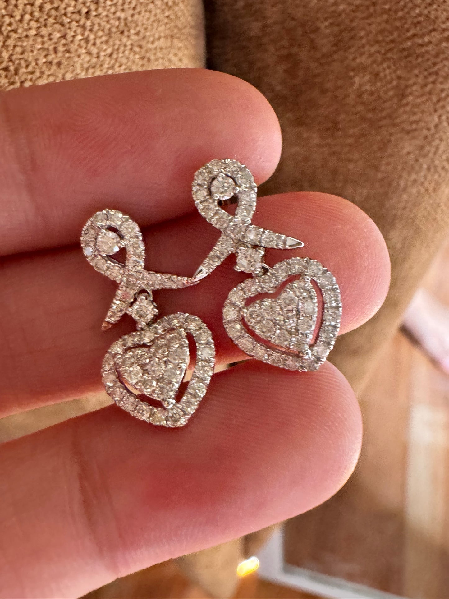 Heart Elegant Dangling