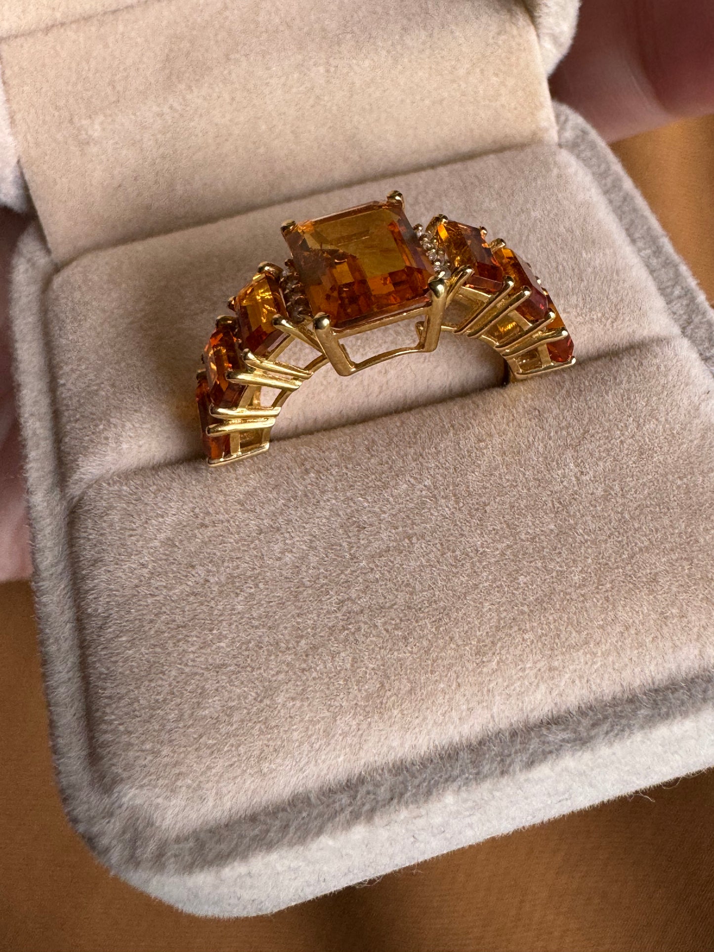 Citrine Ring