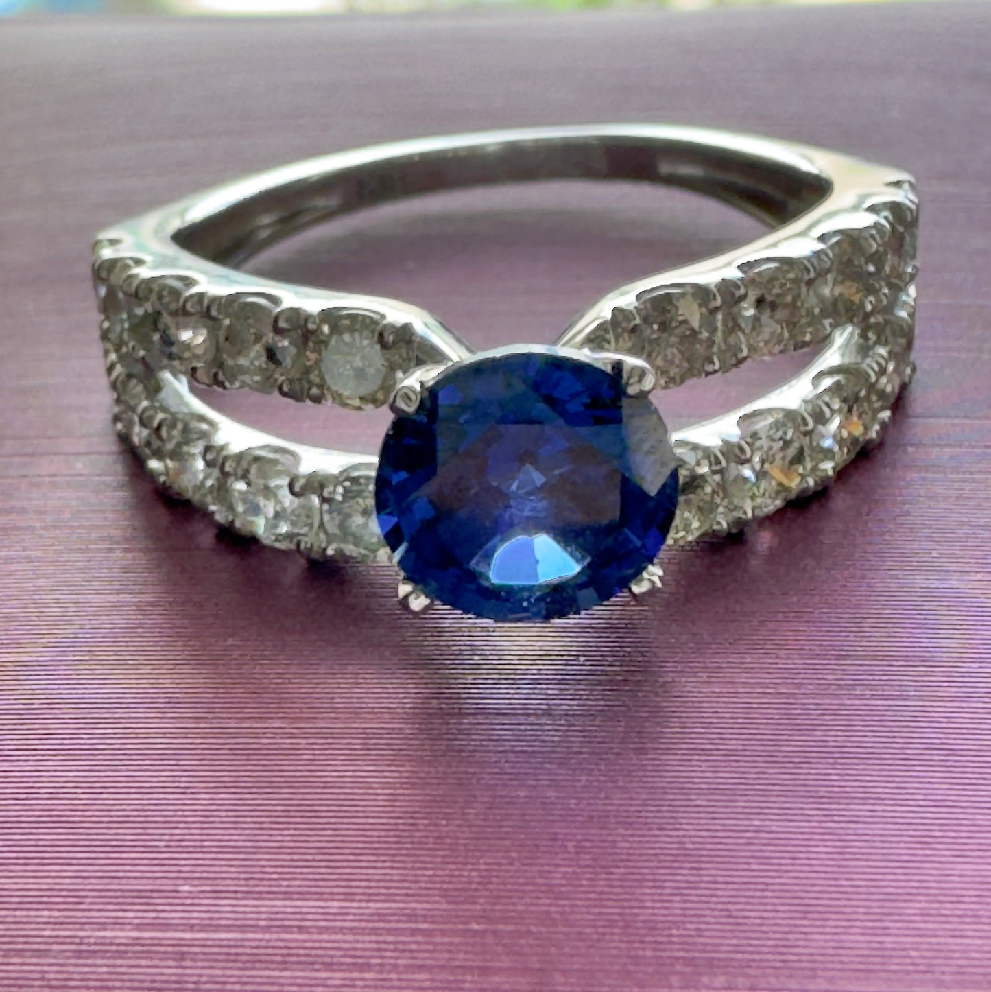Blue Sapphire Elegant Ring