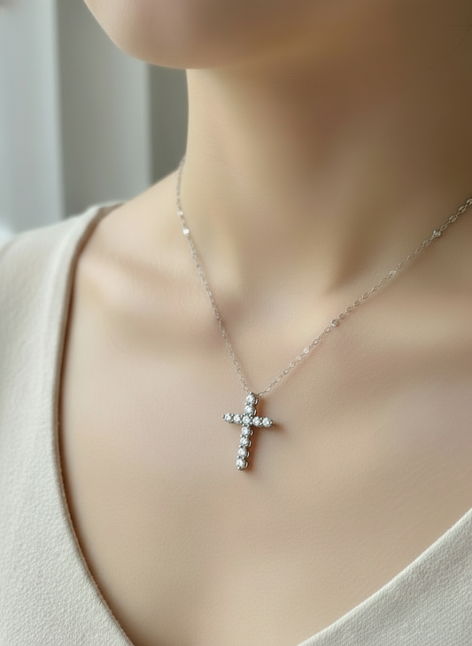 Elegant Cross Necklace