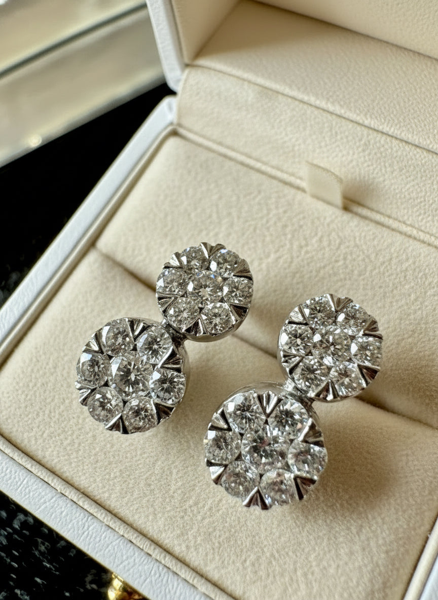 Round elegant illusion set