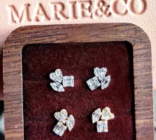 cluster earrings