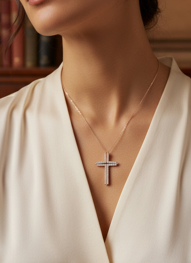 Transforming Cross Necklace