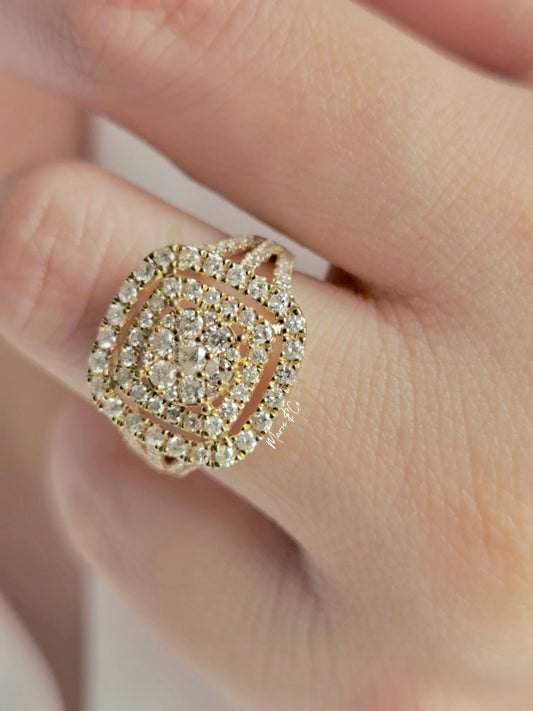 Elegant Square Ring