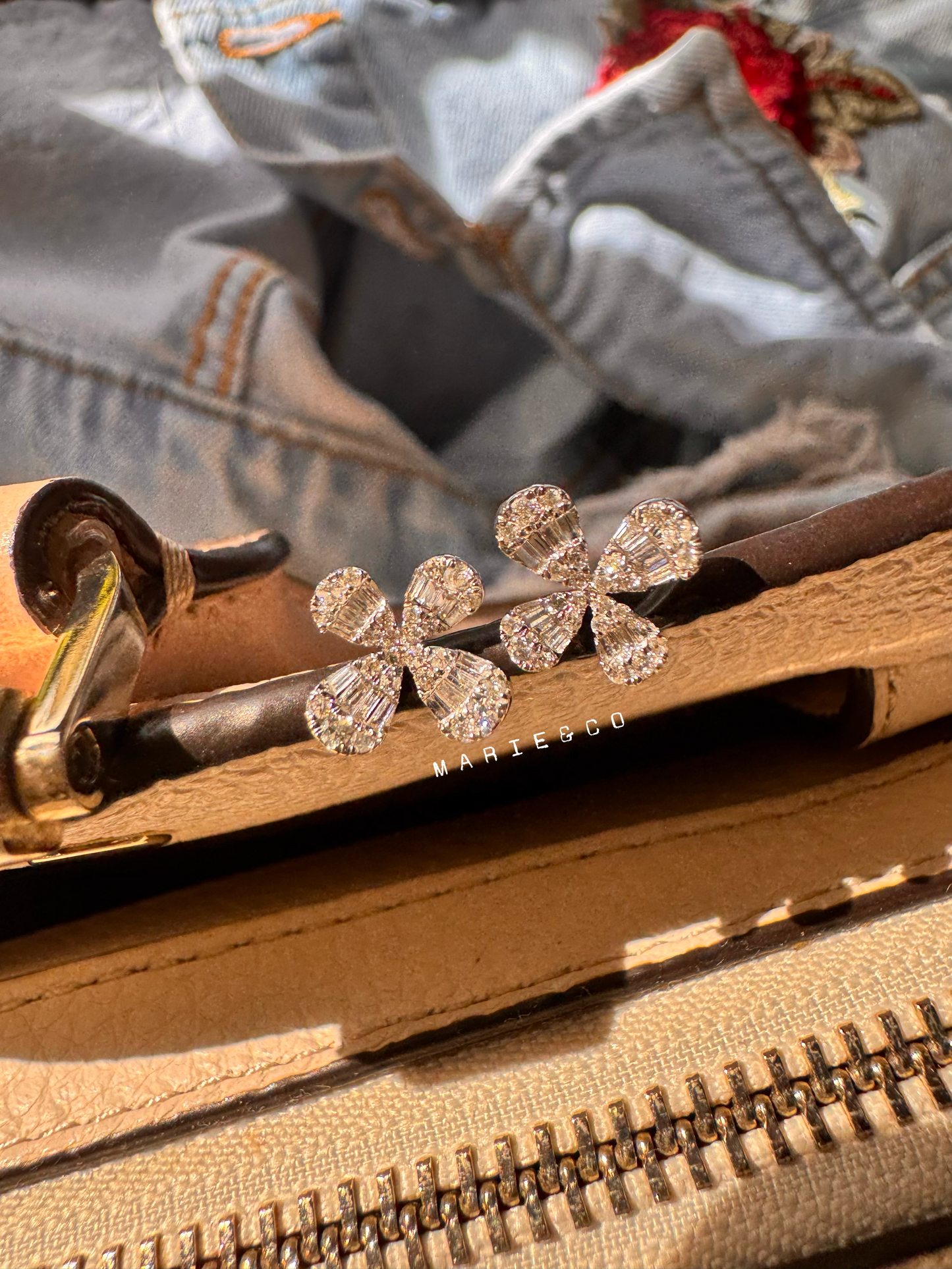 Four leaf Earrings