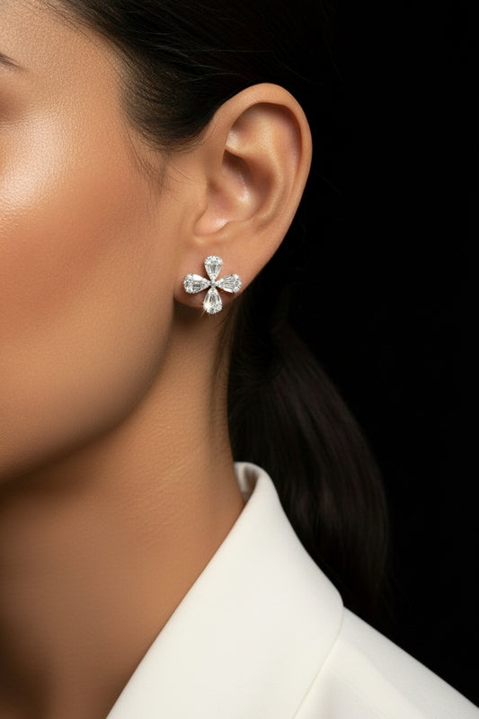Four leaf Earrings