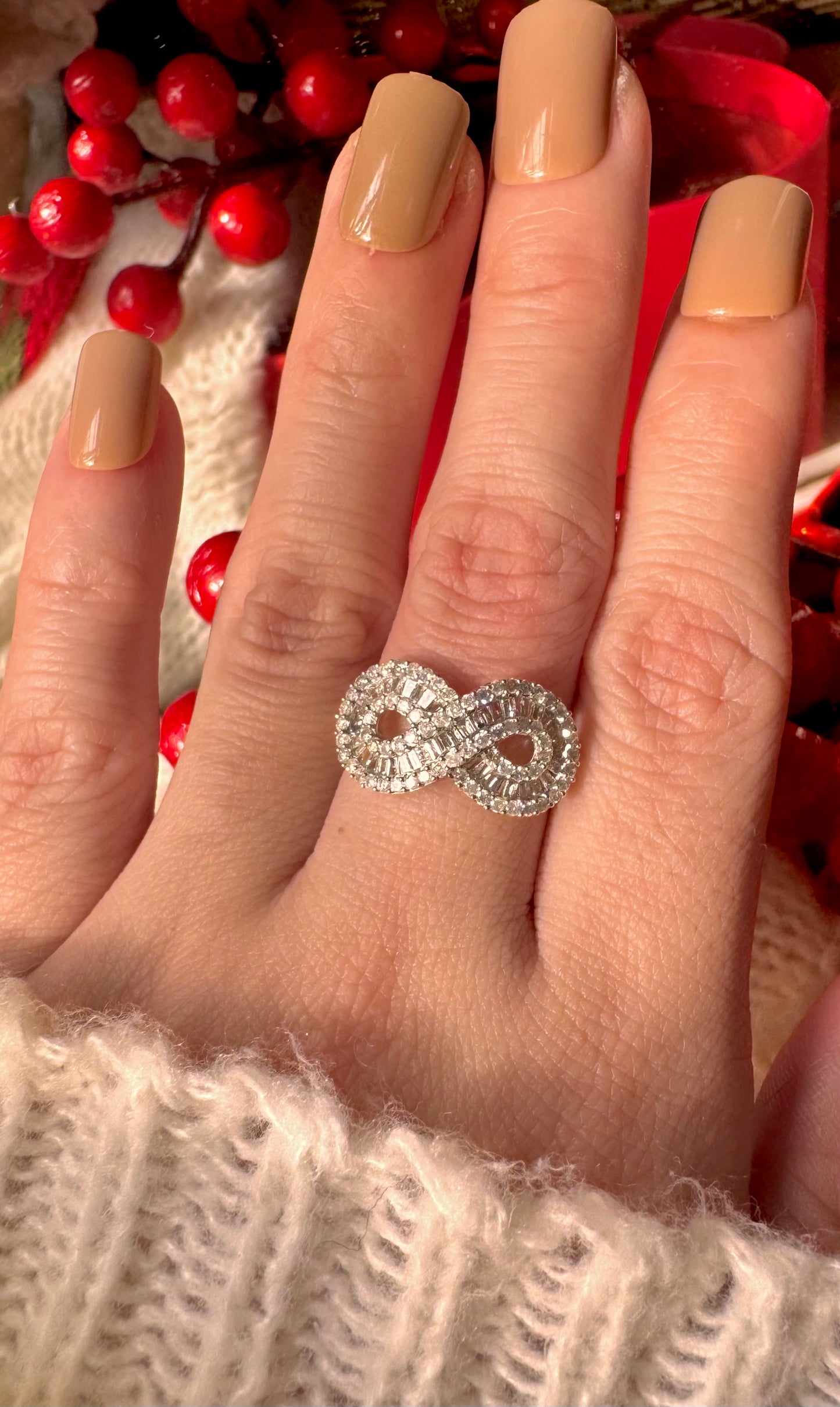 Infinity Diamond Ring