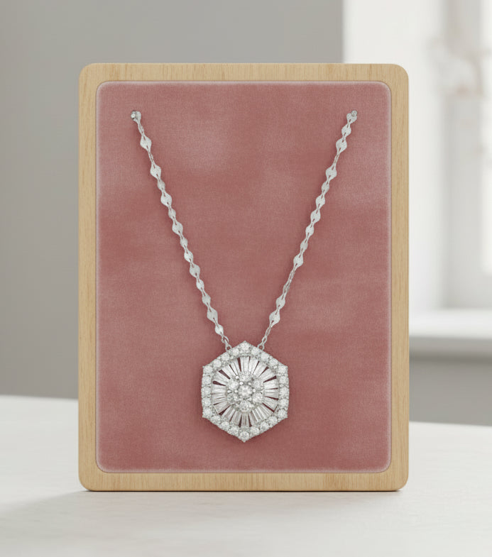 Hexagon Necklace