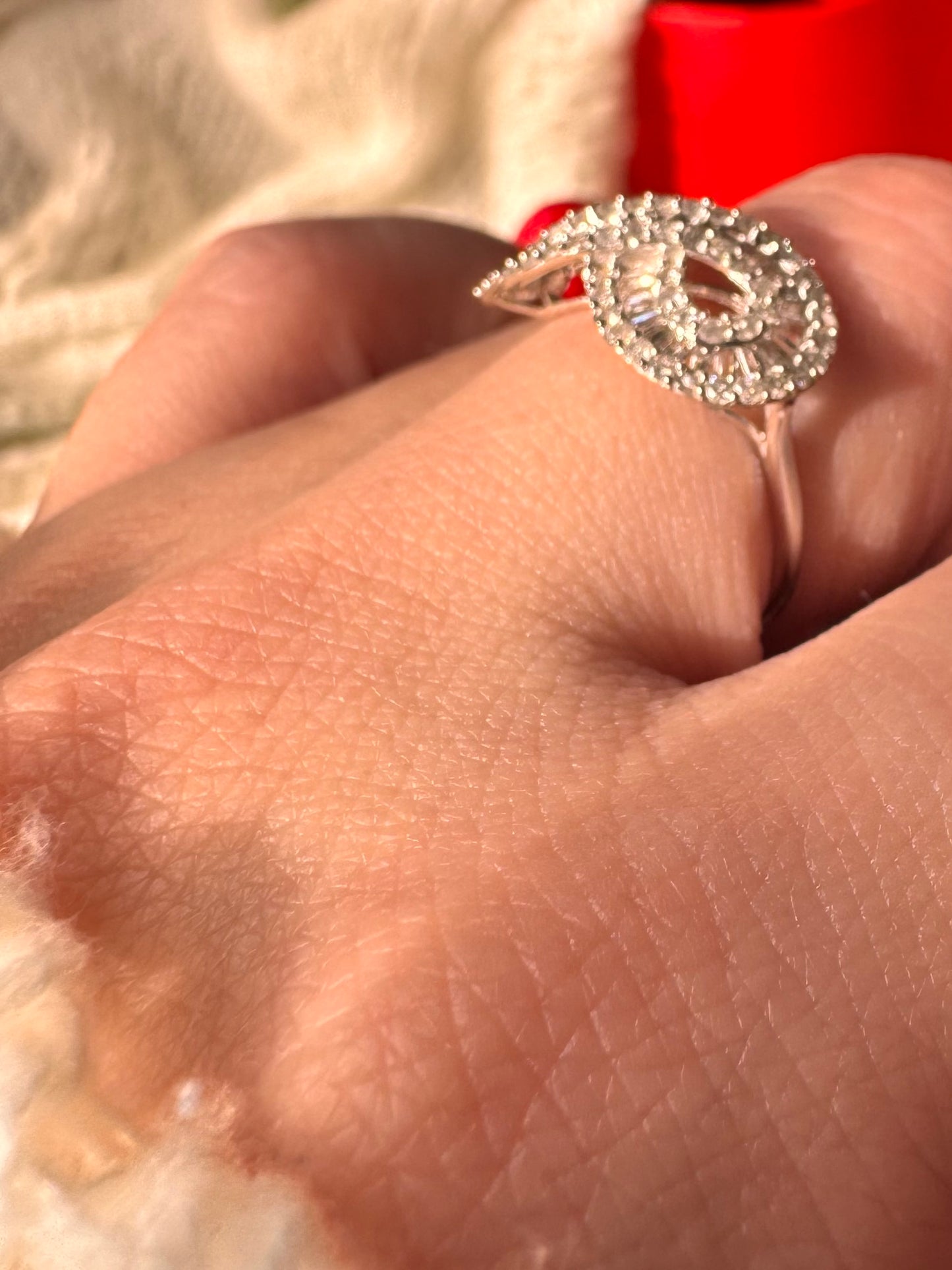 Infinity Diamond Ring