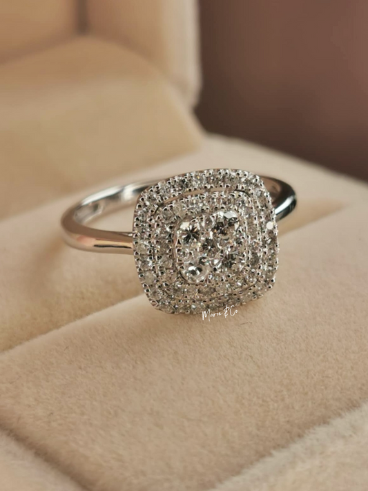 Elegant Square Ring