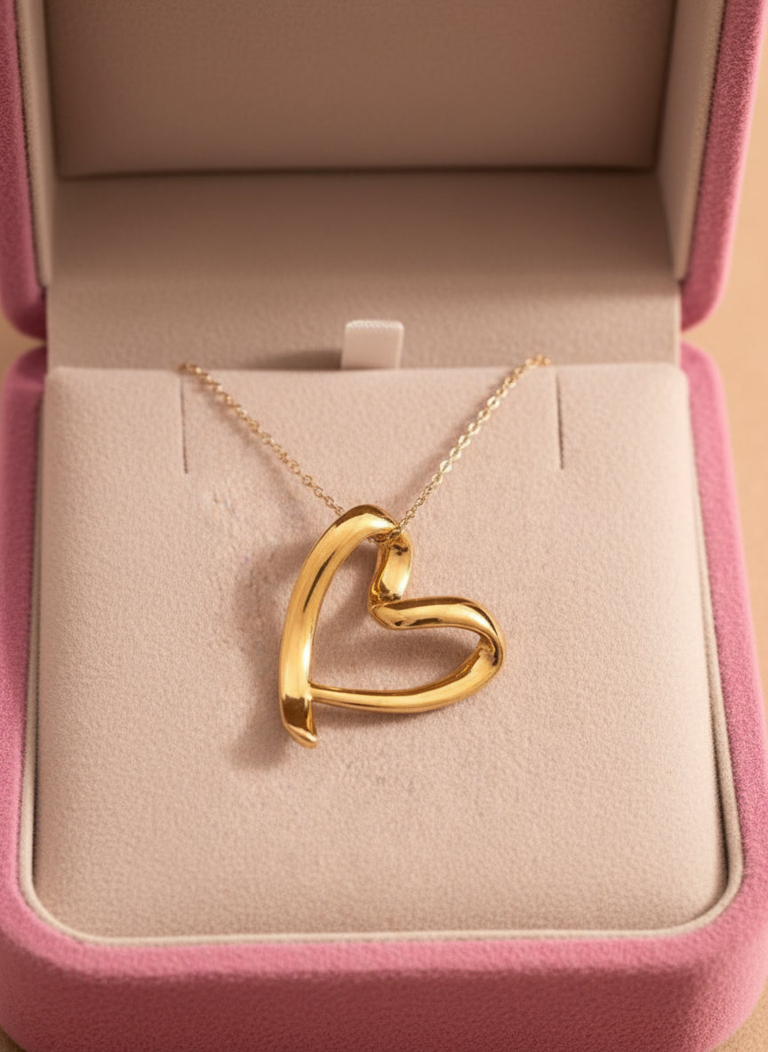 Open Heart pendant 20mm