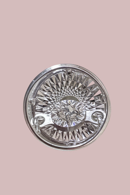 Round Dancing Diamond Necklace