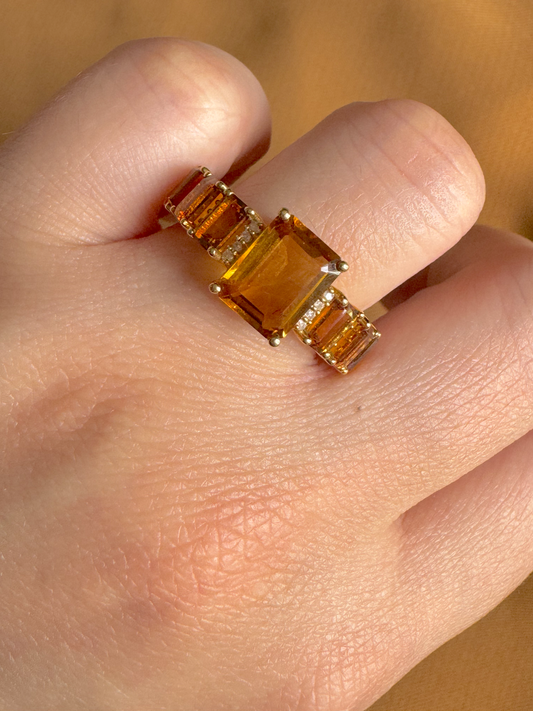 Citrine Ring