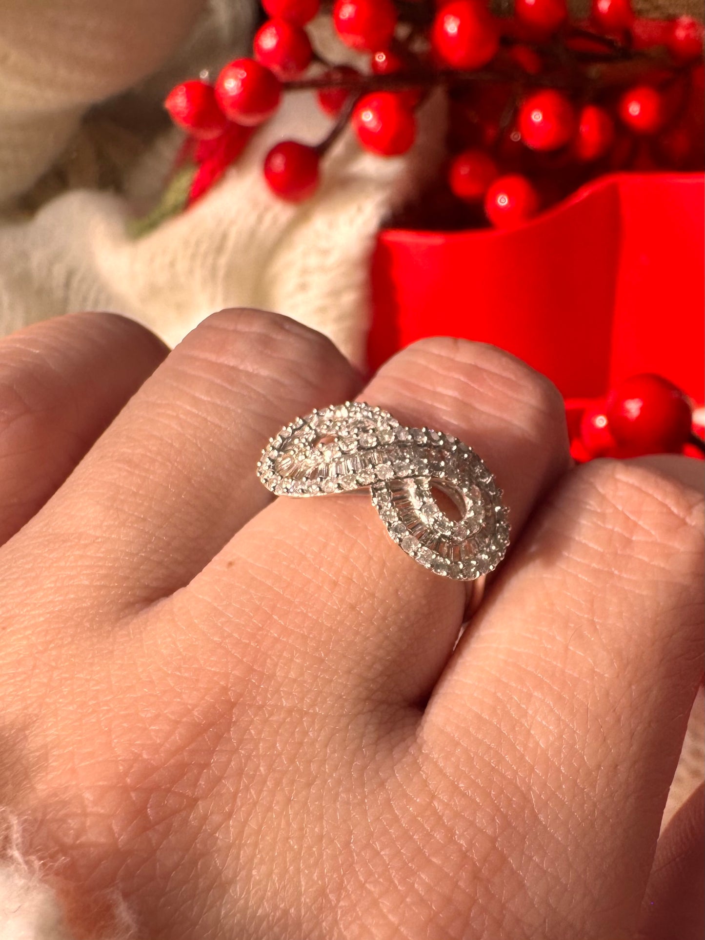 Infinity Diamond Ring