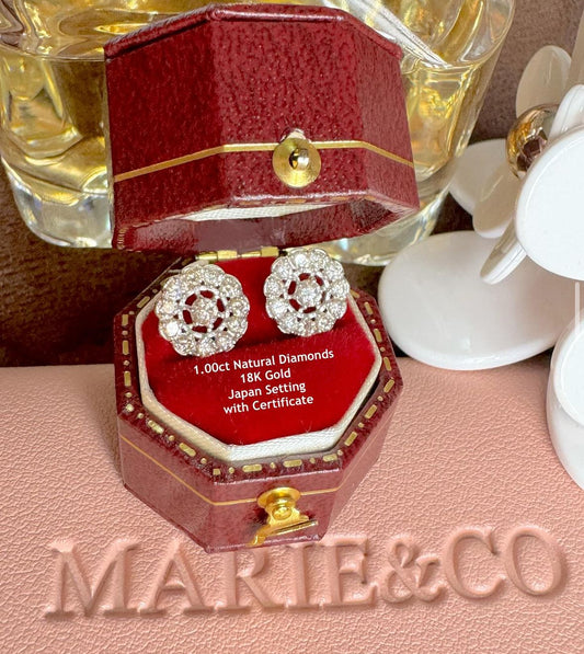 Round lace Earrings