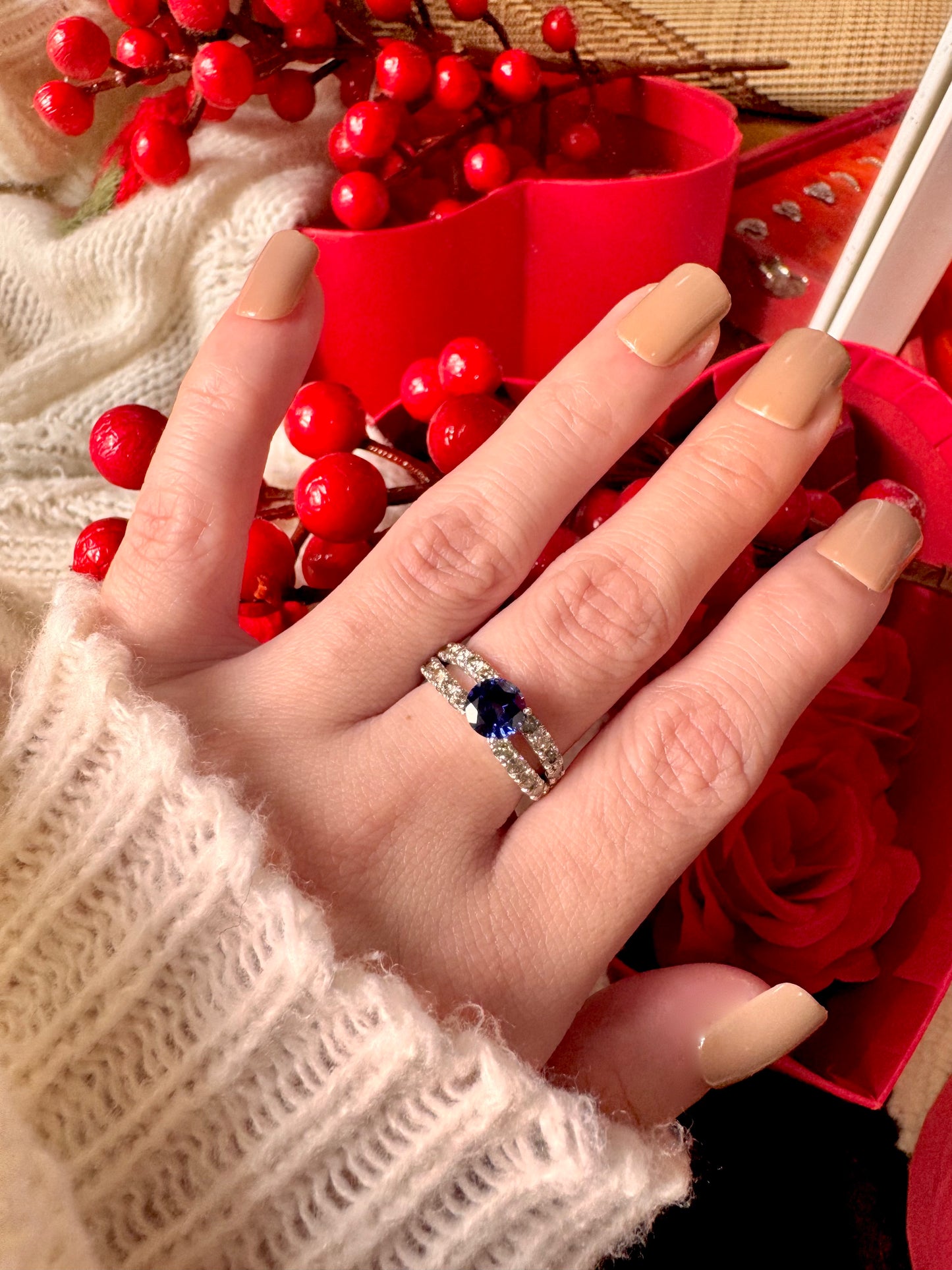 Blue Sapphire Elegant Ring