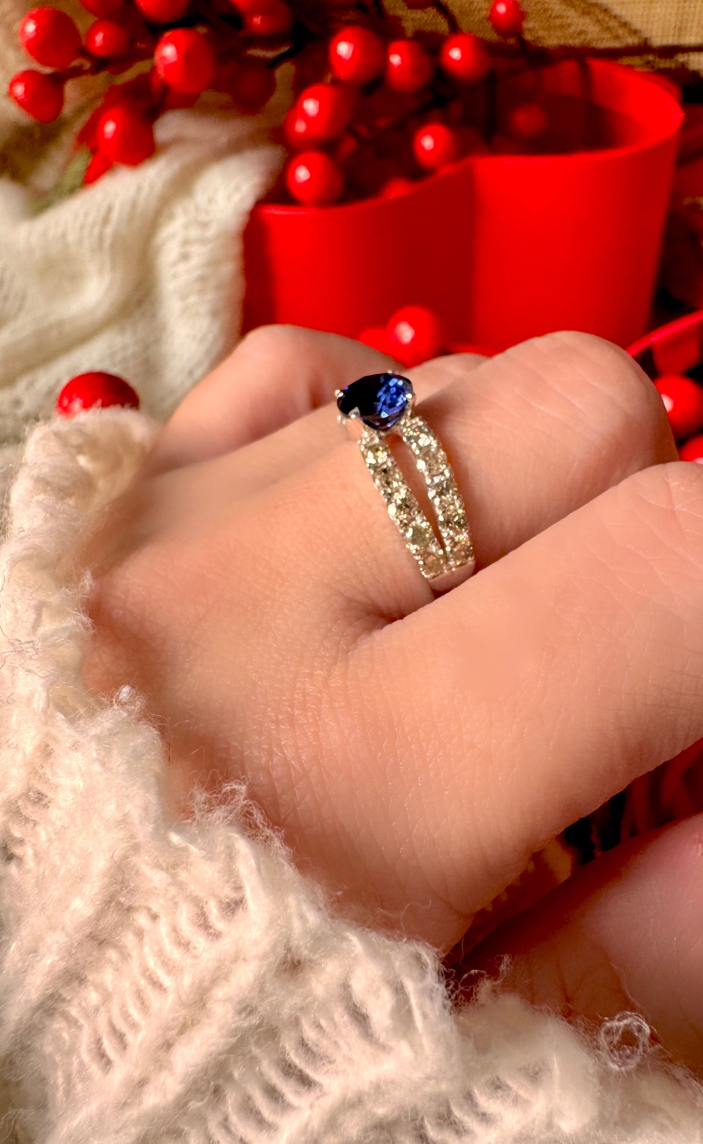 Blue Sapphire Elegant Ring
