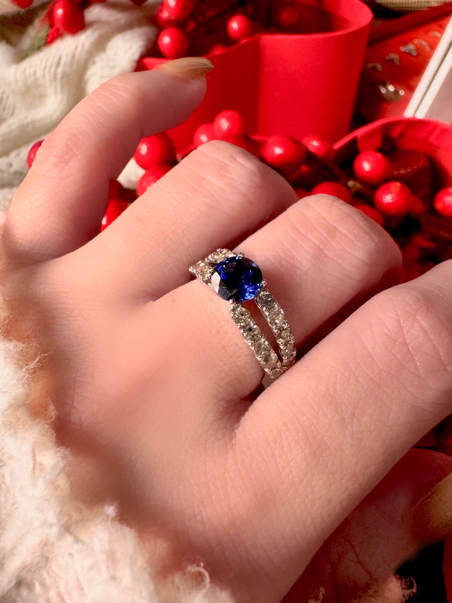 Blue Sapphire Elegant Ring