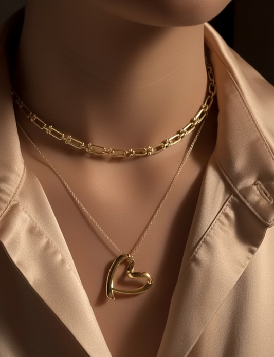 Open Heart pendant 20mm