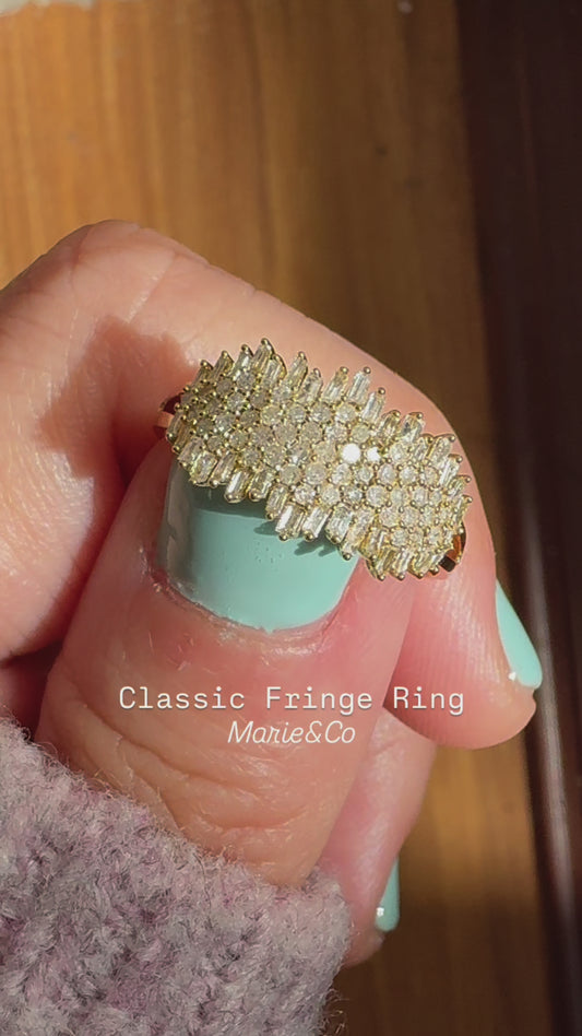 Classic Fringe Ring